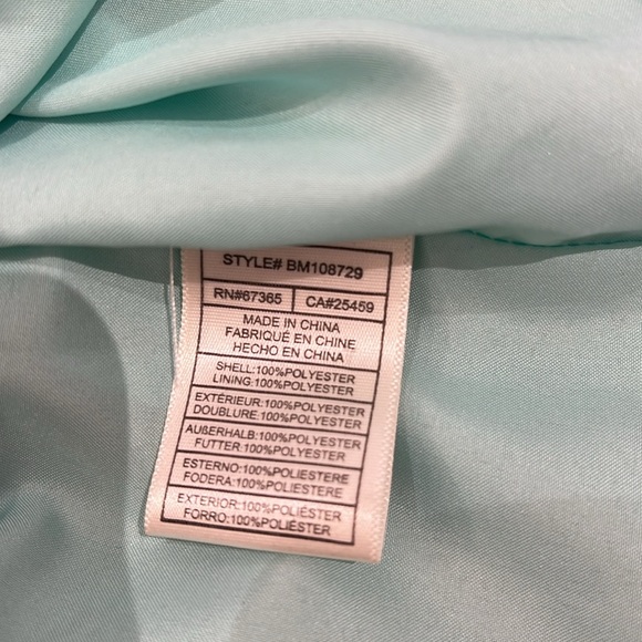 STEVE MADDEN BB DAKOTA Green Smocked Minidress long sleeve size L large - Picture 7 of 8